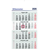 Soennecken 5097-26 Viermonatswandkalender 2026