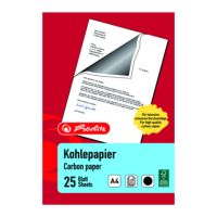 herlitz Kohlepapier, DIN A4, Inhalt: 25 Bla