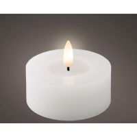 LUMINEO 489184 Lumineo Teelicht Wachs LED ws 2St