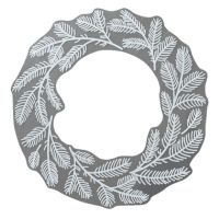 DECORIS Aufkleber Kranz 463479 ws