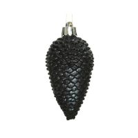 DECORIS 028633 Decoris Zapfen Mix sw 6St