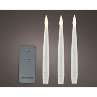 LUMINEO 489599 Lumineo Schwebekerze LED 15cm ws 10St