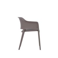 FEROS 5544324 FEROS Stuhl Giethoorn warmgrau 4St