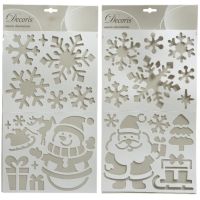 DECORIS Stempel Schneemann/Sterne 460132 2St