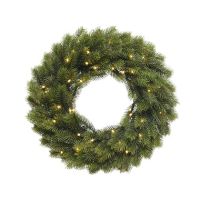 EVERLANDS Weihnachtskranz Winnipeg LED 40cm gn