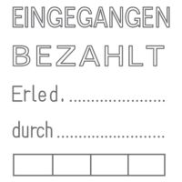 Stempel 5440/L 49x28mm 2Texte individuell