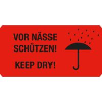 EICHNER Etikett 9220-00081-002 Vor Nässe schützen 250St