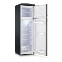 SEVERIN Kühl-/Gefrierkombi Retro 8984 246l sw