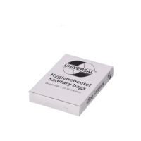 Hygienebeutel HDPE 80+70x250mm 30 Stück