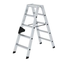 MUNK Stehleiter 40228 beidseitig 2x5Stufen