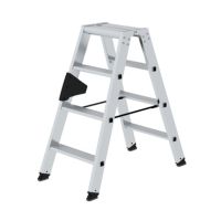 MUNK Stehleiter 40228 beidseitig 2x4Stufen
