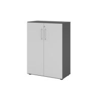 Hammerbacher Regal 3OH Türe gp/gr