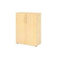 Hammerbacher Regal 3OH Türe Ahorn/Ahorn