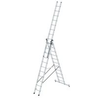 MUNK Mehrzweckleiter 11109 3tlg nivello-Traverse 3x11Sprossen