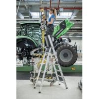 MUNK Stehleiter 40106 einseitig 6Stufen