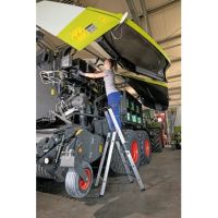 MUNK Stehleiter 42104 einseitig clip-step relax 4Stufen