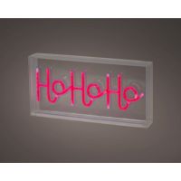LUMINEO 489936 Lumineo Neon Schild HoHoHo LED