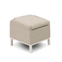 BEST Relaxsessel-Set Riga 555439 +Hocker sand