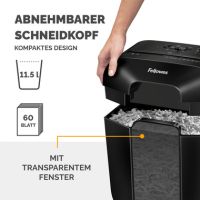 Fellowes Aktenvernichter Powershred LX25 4170501 sw