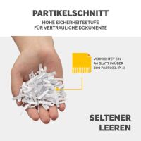 Fellowes Aktenvernichter Powershred LX65 100110076 Partikel