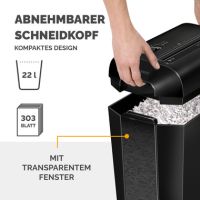 Fellowes Aktenvernichter Powershred LX65 4400701 schwarz