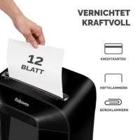 Fellowes Aktenvernichter Powershred LX85 4400801 schwarz