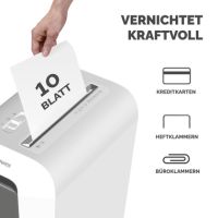 Fellowes Aktenvernichter Powershred LX65 100110076 Partikel