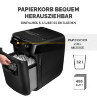 Fellowes Aktenvernichter AutoMax 200M 4656301 Partikel 2x14mm