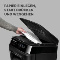 Fellowes Aktenvernichter AutoMax 200M 4656301 Partikel 2x14mm