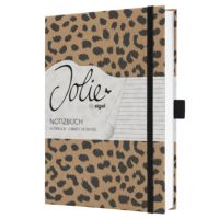 SIGEL Notizbuch Jolie JN851 A5 lin Pure Cheetah