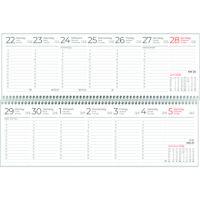 ZETTLER Querkalender 2026 146-0700 1 Woche 1 Seite