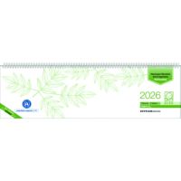 ZETTLER Querkalender 2026 PERFO XL 136-0700 1 Woche 2 Seiten