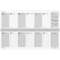 Glocken Querkalender 2026 5072921806 42x13,7cm 1 Woche 2 Seiten gr