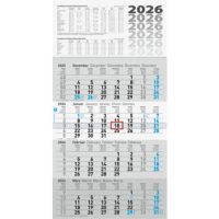 Glocken Wandkalender 2026 5070242006 30x59cm 4M/1S