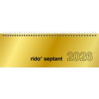 rido/ide Querkalender 2026 7036121916 30,5x10,5cm 1 Woche 2 Seiten Wir