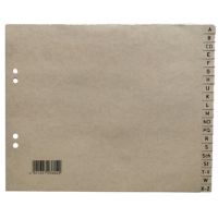 Register 3604 A4 halb 20tlg A-Z ch