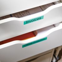DYMO Schriftbandkassette D1 S0720890 19mmx7m schwarz auf gr