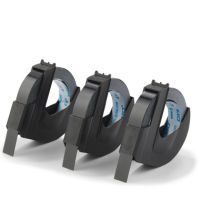 DYMO Prägeband S0847730 für 9mmx3m schwarz 3 Stück