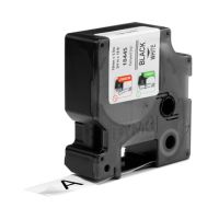 DYMO Schriftbandkassette Rhino ID1 18445 19mmx5,5m schwarz auf weiß