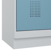 C+P 049022-22S10036 C+P Garderobenschrank 1950x800x500mm lgr/lbl