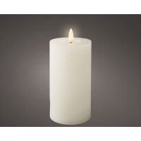 LUMINEO 489186 Lumineo Kerze LED Wachs indoor 15cm ws