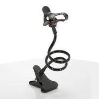 hjh OFFICE 830042 Handyhalterung FLEXMOBI mit Klemme sw