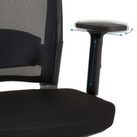 hjh OFFICE 640519 Drehstuhl IKAST Stoff sw