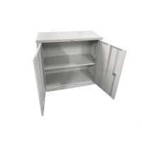 Phoenix SCF0891GGK Stahlschrank 2Türen 204l Schlüssel gr/gr