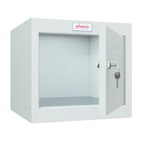 Phoenix CL0344GGK Würfel-Schließfach 44l Schlüssel grau