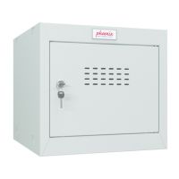 Phoenix CL0344GGK Würfel-Schließfach 44l Schlüssel grau