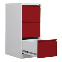 Phoenix FC1003GRK Hängeregisturschrank 3Schübe gr/rt