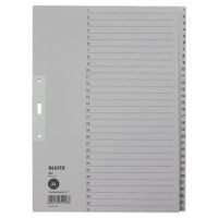 Leitz Register 12310085 DIN A4 1-31 volle Höhe Papier grau