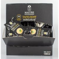 Maitre 17191 Senf mittelscharf 10g 150St