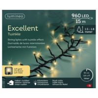 LUMINEO 496381 Lumineo Lichterkette Excel Lights LED 1500cm